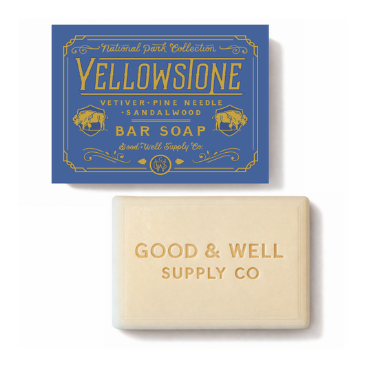 Yellowstone National Park Bar Soap by Good & Well Supply Co.
