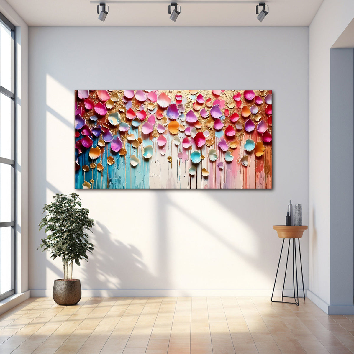 Vibrant Petals Wall Art by Tailored Canvases