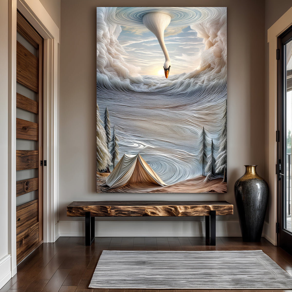 Surrealism Painting Wall Art by Tailored Canvases