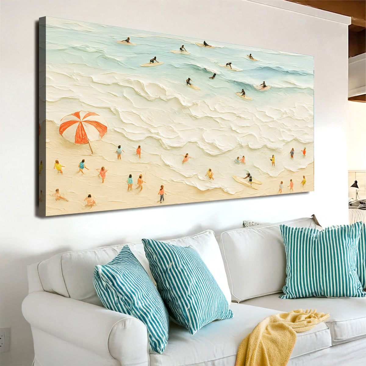 Beach Days Wall Art XIII by Tailored Canvases