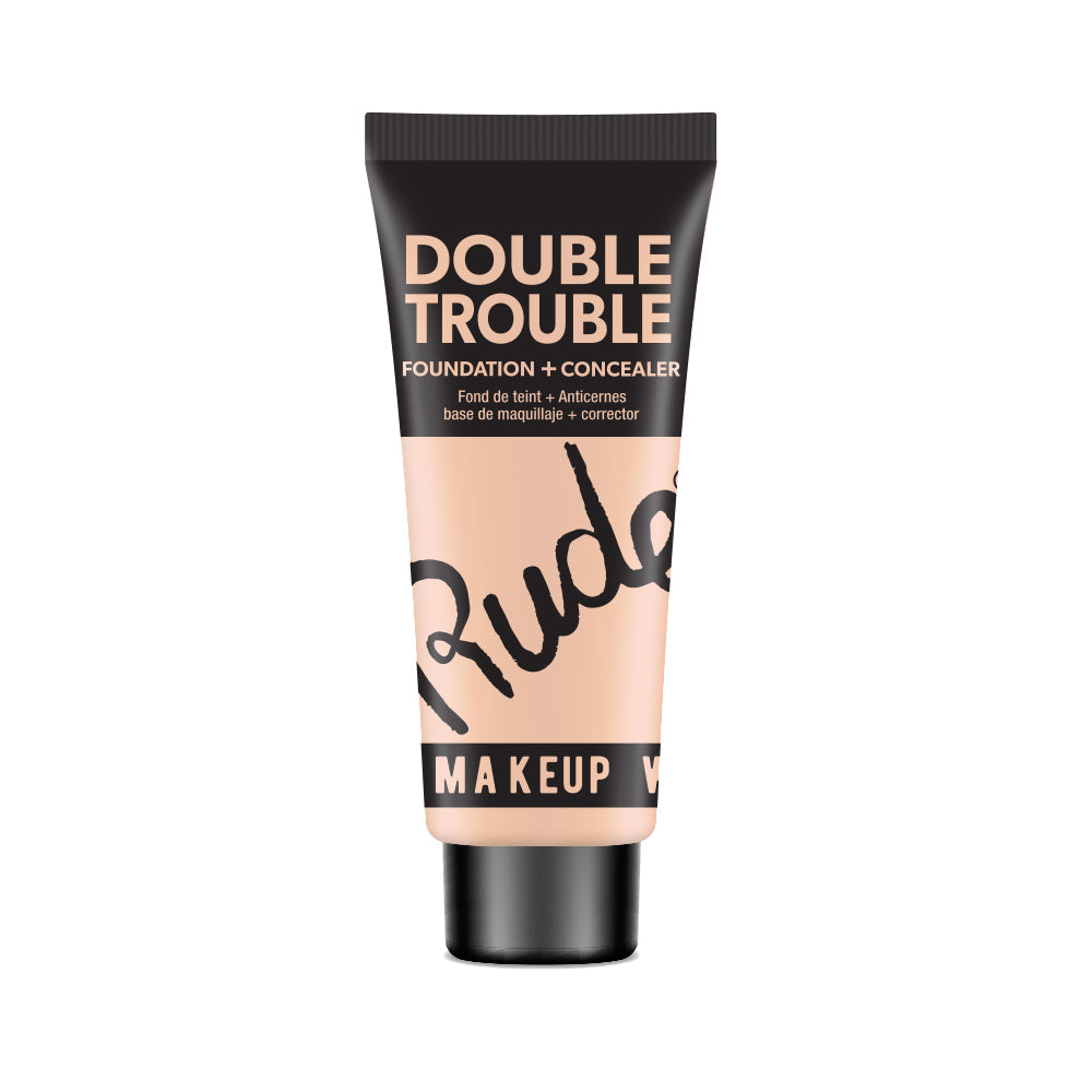 RUDE Double Trouble Foundation + Concealer by Avera Group