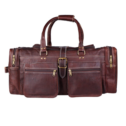 Baxter Vintage Duffel by Classy Leather Bags