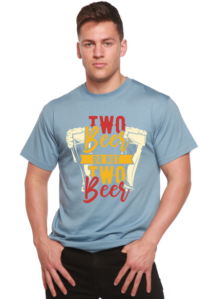Two Beer men's bamboo graphic T-shirt – view 5