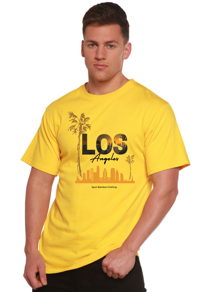 Los Angeles unisex bamboo graphic T-shirt – view 6