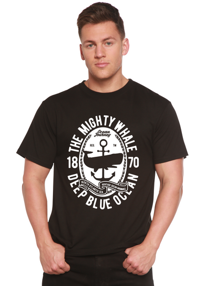 The Mighty men's short sleeve graphic T-shirt in bamboo viscose and organic cotton