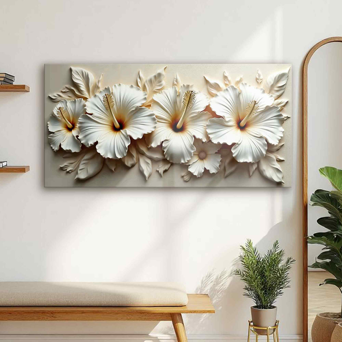 Floral Abstract Wall Art VII by Tailored Canvases