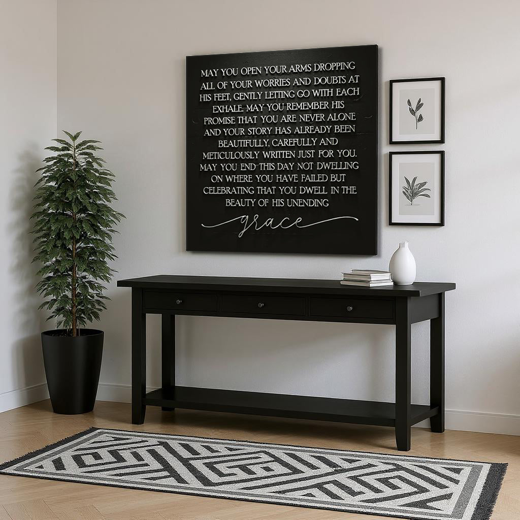 Unending Grace Faith Sign III by Tailored Canvases