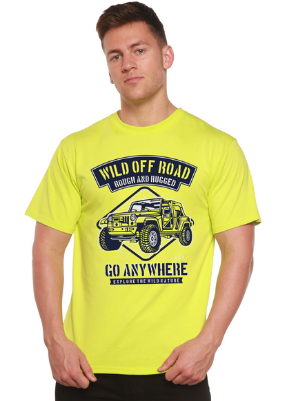 Wild Off Road men's bamboo graphic T-shirt – view 6