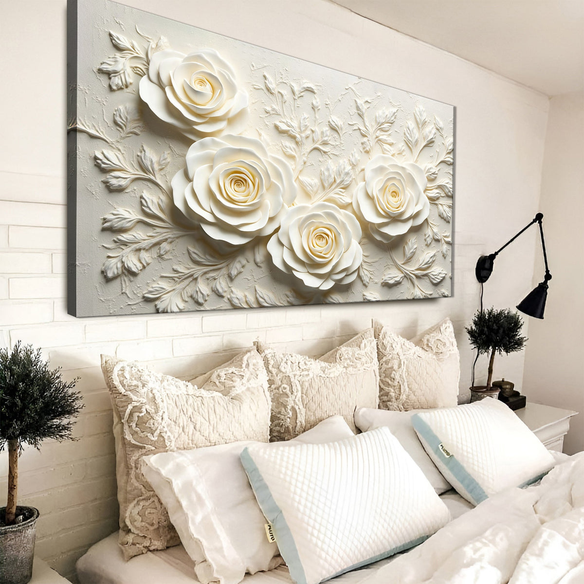 Floral Abstract Wall Art IV by Tailored Canvases
