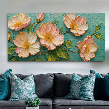 Blossoms Serenade Wall Art by Tailored Canvases