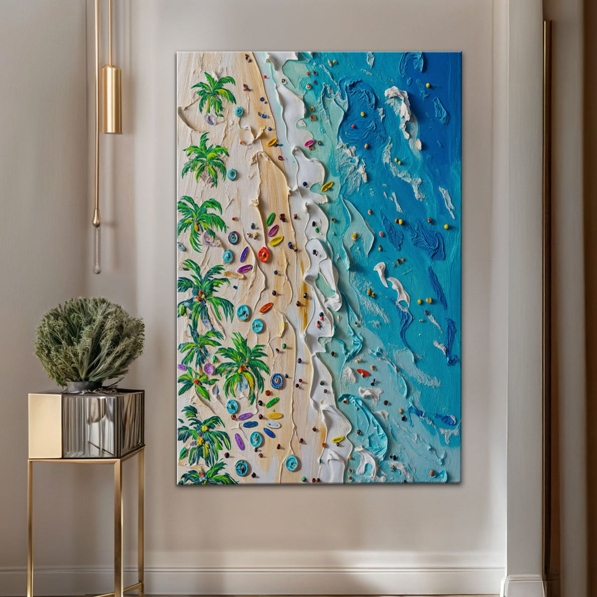 Beach Days Wall Art by Tailored Canvases