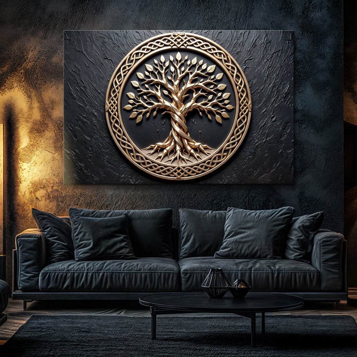 3D Celtic Tree of Life Wall Art V canvas by Tailored Canvases