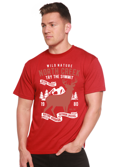 North Creek men's bamboo graphic T-shirt – view 6