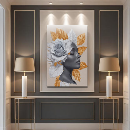 Floral Majesty Wall Art IV by Tailored Canvases