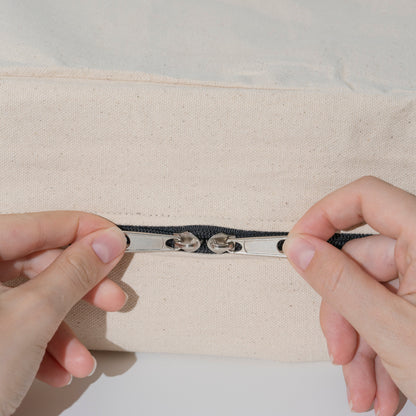 Cotton canvas cashmere storage bags – view 3