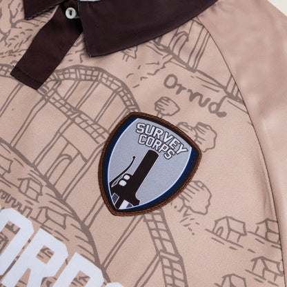 Survey Corps retro soccer jersey – view 5