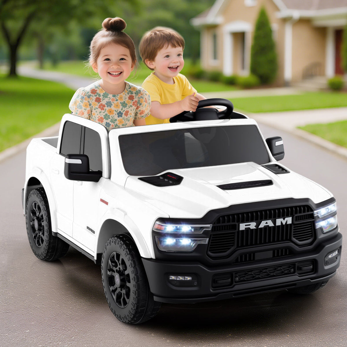 GBruno Store 2 seater 24V licensed Ram ride-on truck for kids