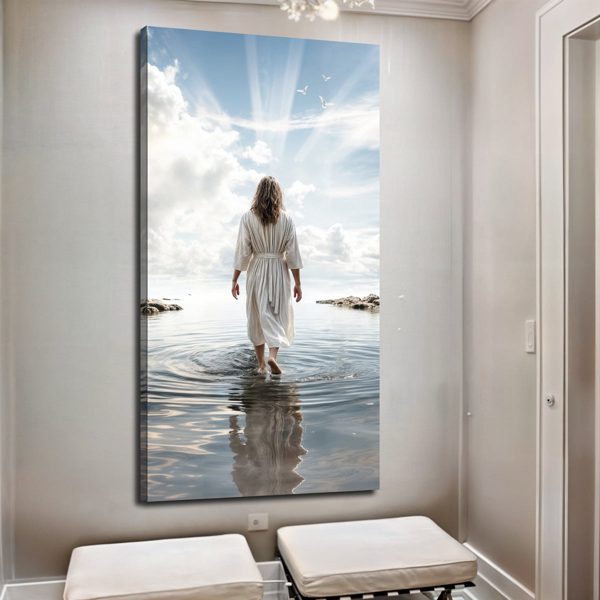 Reflections Faith Wall Art XVI by Tailored Canvases