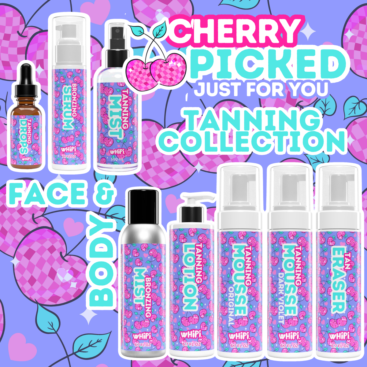 Tanning Mousse- Dark Violet by Whipi Co