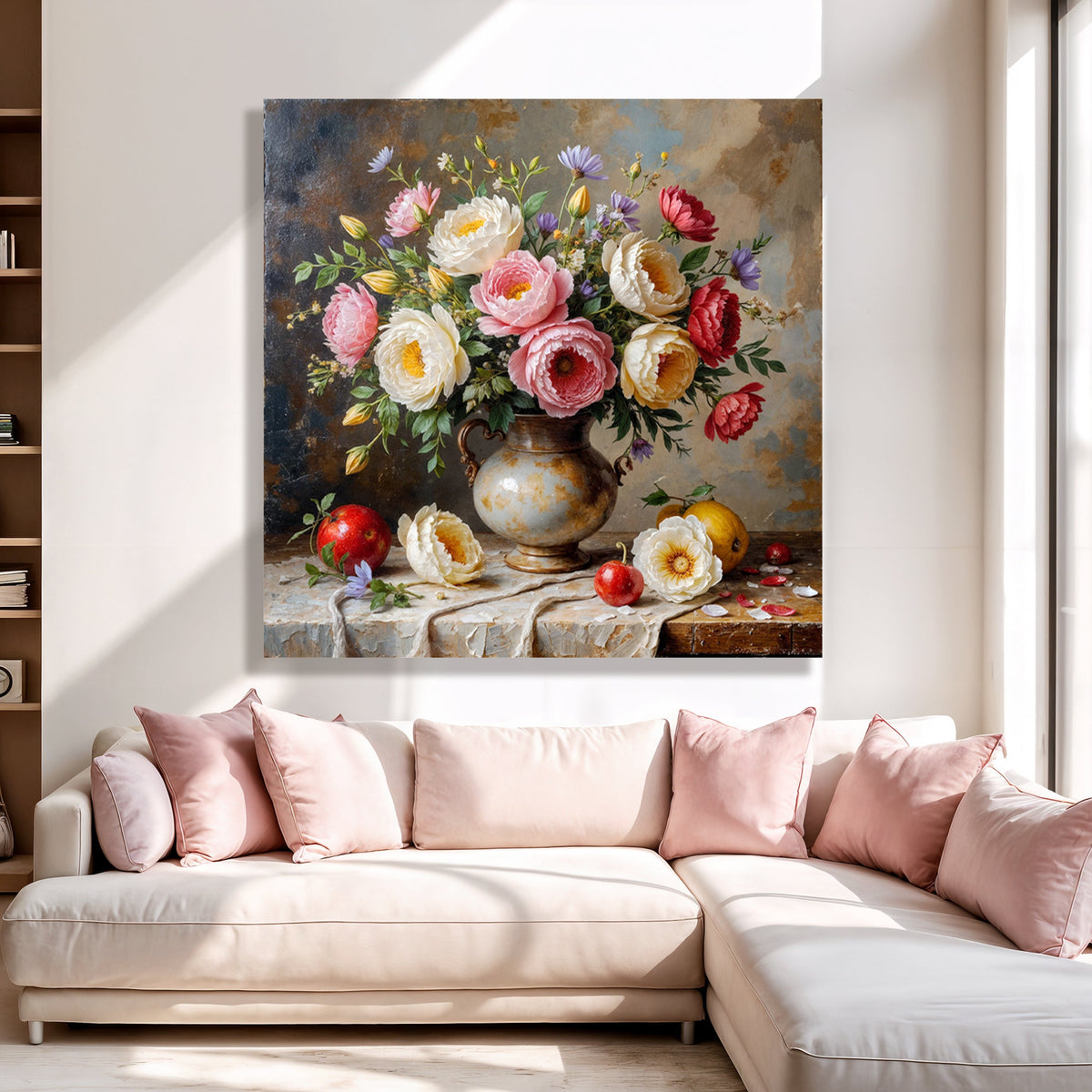 Summer Bloom Vase Wall Art by Tailored Canvases