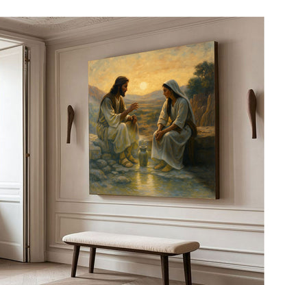 Mary Praying Faith Wall Art III by Tailored Canvases