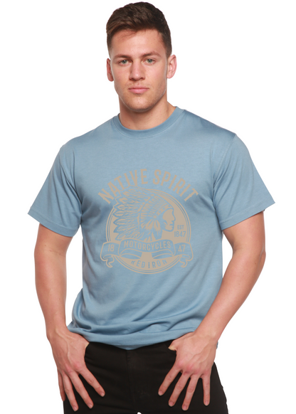 Native Spirit men's bamboo graphic T-shirt – view 4