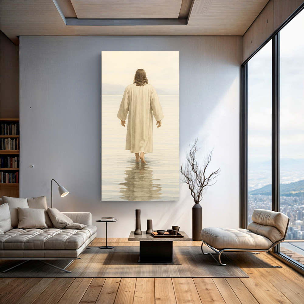 Reflections Faith Wall Art VIII by Tailored Canvases