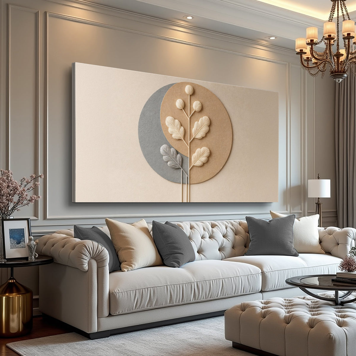 Modern Abstract Minimalist Wall Art XII by Tailored Canvases