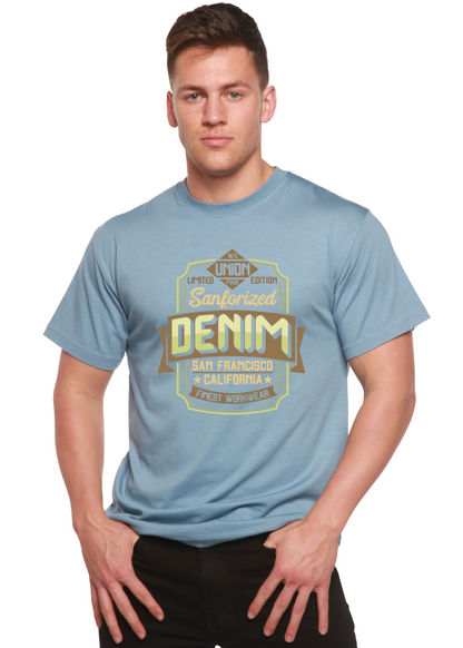 Sanforized Denim men's bamboo graphic T-shirt – view 5
