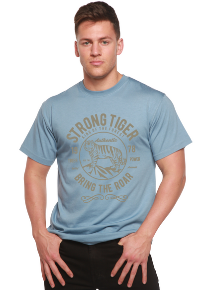 Strong Tiger men's bamboo graphic T-shirt – view 4
