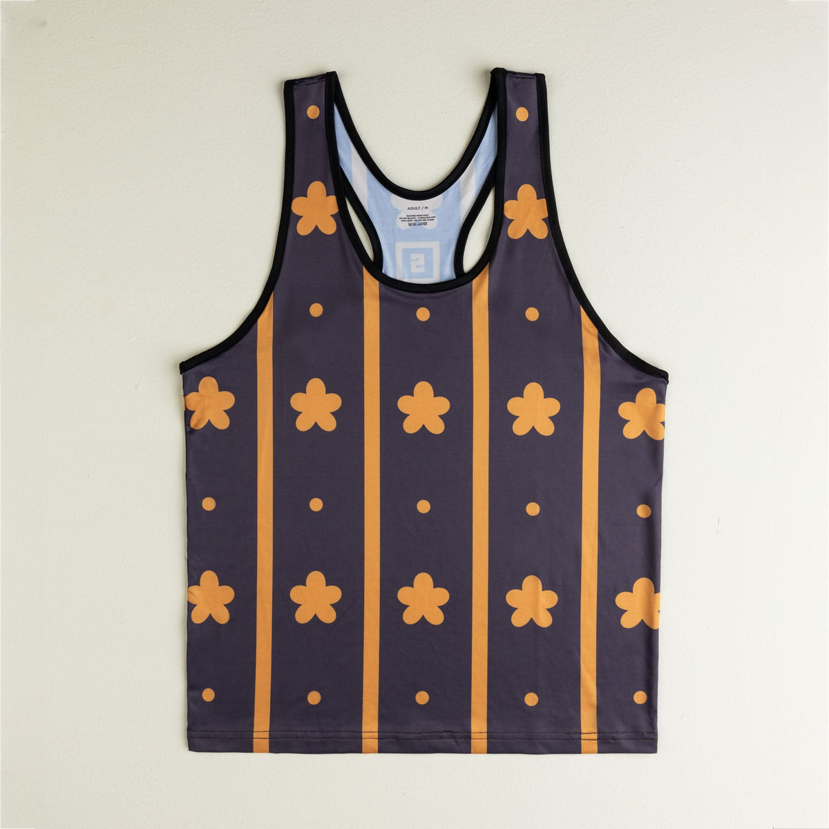 Lawdono performance tank top with sublimated design