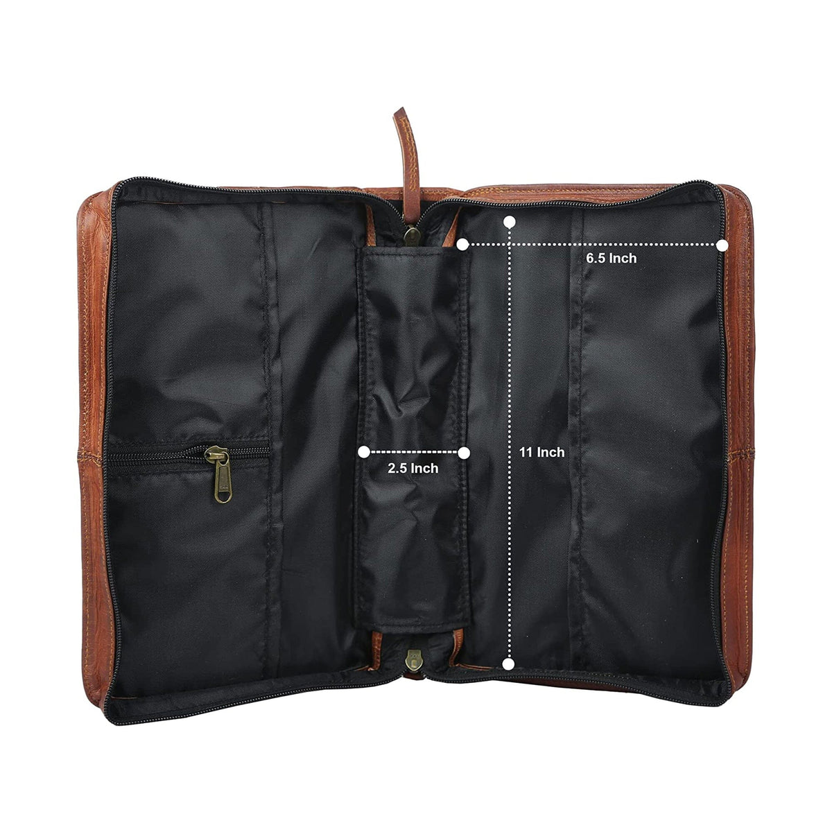 Leather Book Cover by Classy Leather Bags
