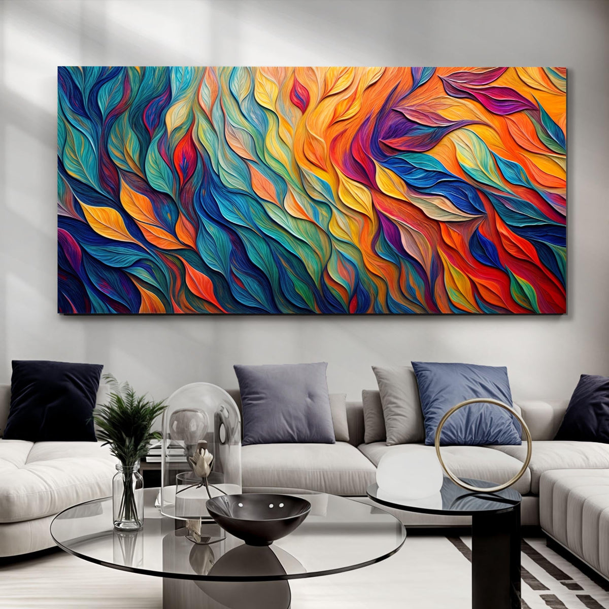 Chroma Whispers Wall Art by Tailored Canvases