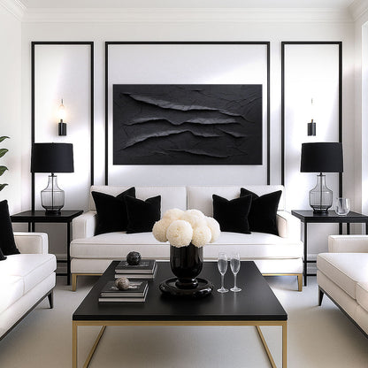 Modern Abstract Minimalist Wall Art IV by Tailored Canvases