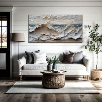 Ocean Waves Wall Art by Tailored Canvases