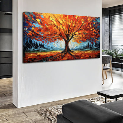 Autumn Fire Wall Art by Tailored Canvases