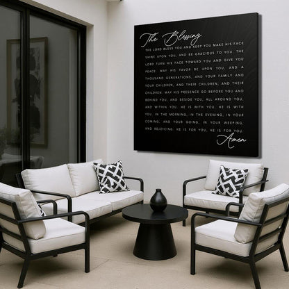 The Blessing Faith Sign III by Tailored Canvases