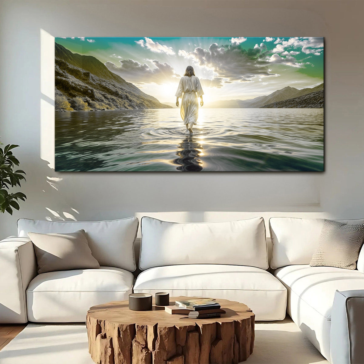 Reflections Faith Wall Art XIII by Tailored Canvases
