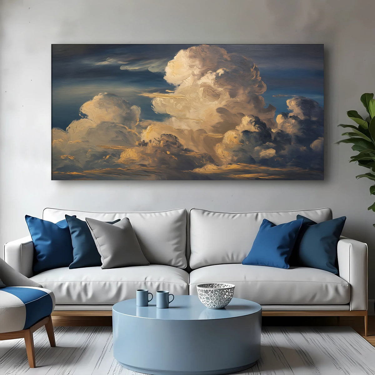 Cloud Wall Art by Tailored Canvases