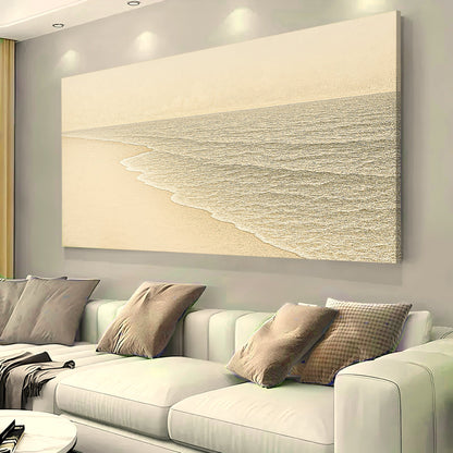 Beach Shoreline Coastal Wall Art III by Tailored Canvases