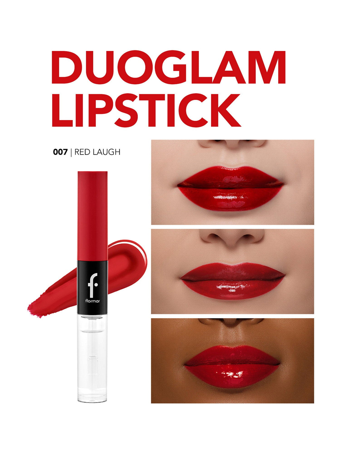 Flormar Duoglam High Pigment Liquid Lipstick & Lip Gloss by Beauty Care Bag