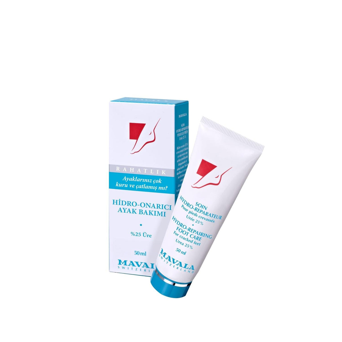 Mavala Hydro Repair Foot Cream 50ml - Moisturizing & Repairing Foot Care for Dry Skin by Beauty Care Bag