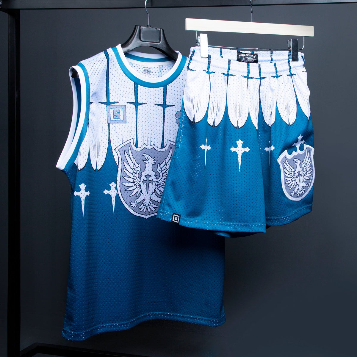 Silver Eagle basketball jersey – view 3
