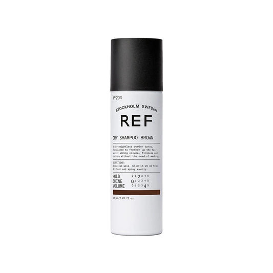 REF Dry Shampoo for Brown Hair - 200ml, Convenient Hair Refresh, Saves Time, 6.76 fl oz by Beauty Care Bag