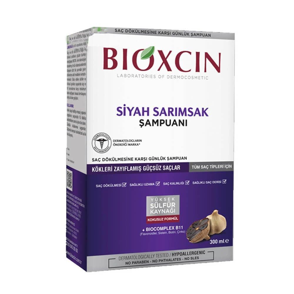 Bioxcin Quantum black garlic shampoo, 10.14 fl oz