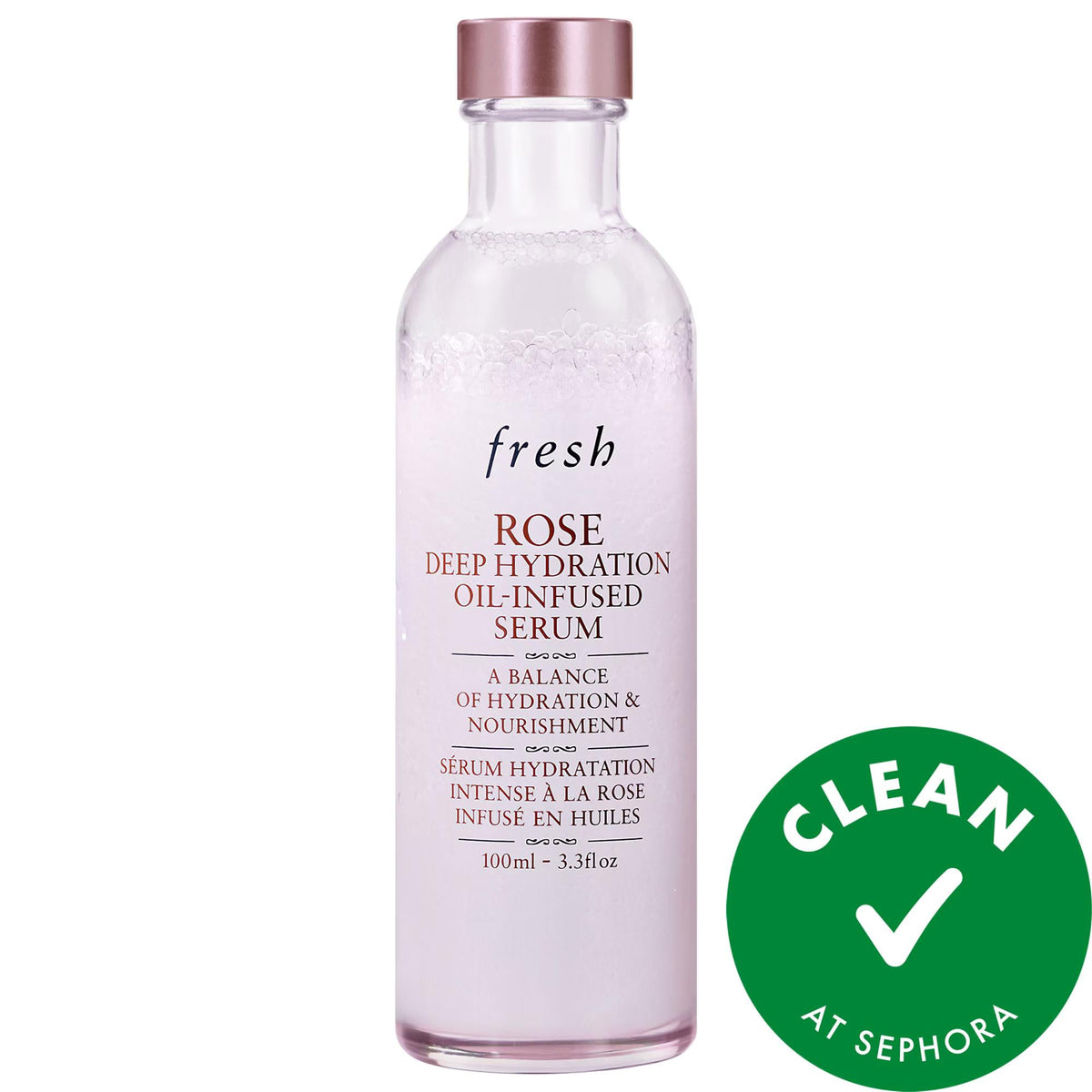 Rose & Squalane: Deep Hydration Oil-Infused Face Serum for Dewy Skin | Hyaluronic Acid Moisturizer for Dry Skin & Lasting Nourishment by Beauty Care Bag