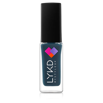 LYKD Midnight Blue Nail Polish - Durable & Vibrant Color for Easy Nail Care by Beauty Care Bag