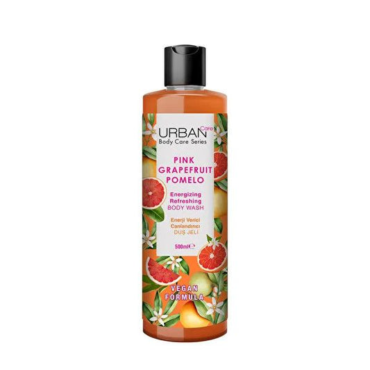 Urban Care Grapefruit Shower Gel - Moisturizing Body Wash for Dry Skin, Vegan & Natural Ingredients by Beauty Care Bag
