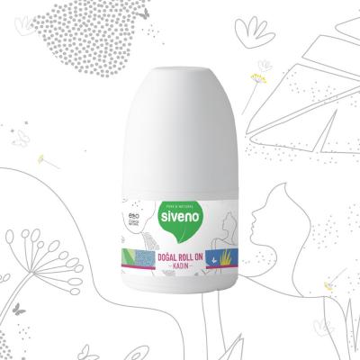 Siveno Natural Roll-On Deodorant for Women - Aluminum Free, Vegan & Hypoallergenic - Odor Control & Sensitive Skin Friendly by Beauty Care Bag