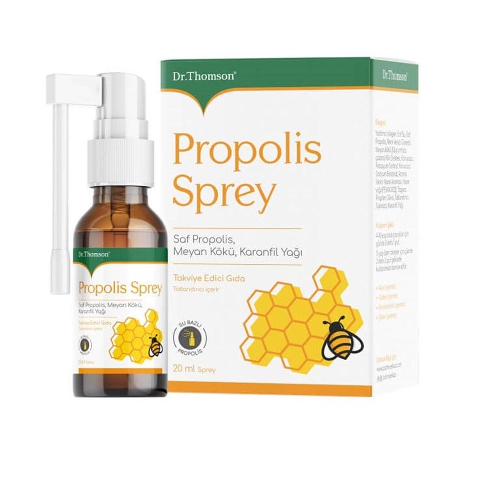 Dr. Thomson Propolis Spray Supplement - Natural Immune Support, Gluten-Free & Alcohol-Free - 0.68 fl oz by Beauty Care Bag